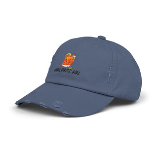 Aperol Spritz Girl Unisex Distressed Cap