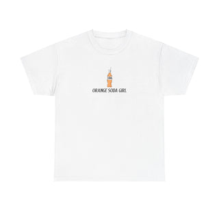 Orange Soda Girl Unisex Heavy Cotton Tee