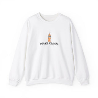 Orange Soda Girl Unisex Heavy Blend™ Crewneck Sweatshirt