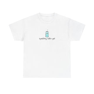 Sparkling Water Girl Unisex Heavy Cotton Tee