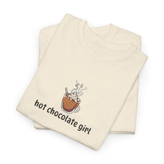 Hot Chocolate Girl Unisex Heavy Cotton Tee