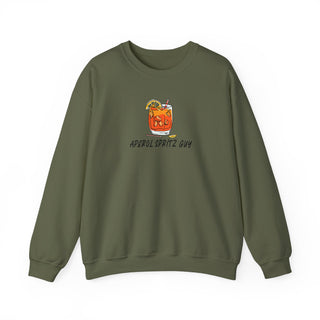 Aperol Spritz Guy Unisex Heavy Blend™ Crewneck Sweatshirt