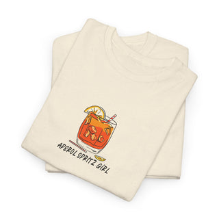 Aperol Spritz Girl Unisex Heavy Cotton Tee