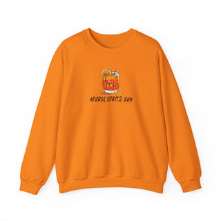 Aperol Spritz Guy Unisex Heavy Blend™ Crewneck Sweatshirt