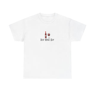 Red Wine Guy Unisex Heavy Cotton Tee