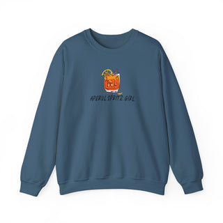 Aperol Spritz Girl Unisex Heavy Blend™ Crewneck Sweatshirt