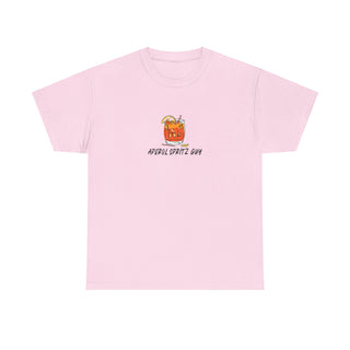 Aperol Spritz Guy Unisex Heavy Cotton Tee