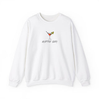 Martini Girl Unisex Heavy Blend™ Crewneck Sweatshirt