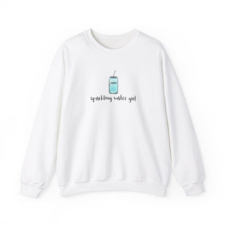 Sparkling Water Girl Unisex Heavy Blend™ Crewneck Sweatshirt