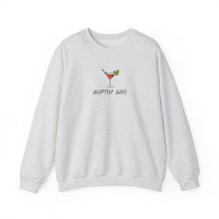 Martini Girl Unisex Heavy Blend™ Crewneck Sweatshirt