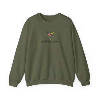 Martini Guy Unisex Heavy Blend™ Crewneck Sweatshirt