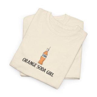 Orange Soda Girl Unisex Heavy Cotton Tee