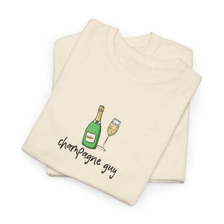 Champagne Guy Unisex Heavy Cotton Tee