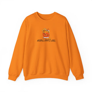 Aperol Spritz Girl Unisex Heavy Blend™ Crewneck Sweatshirt