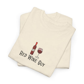 Red Wine Guy Unisex Heavy Cotton Tee