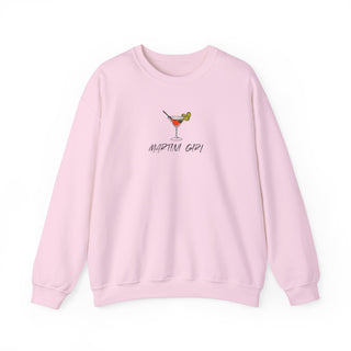 Martini Girl Unisex Heavy Blend™ Crewneck Sweatshirt