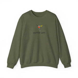 Martini Girl Unisex Heavy Blend™ Crewneck Sweatshirt