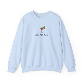 Martini Girl Unisex Heavy Blend™ Crewneck Sweatshirt