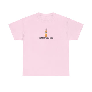 Orange Soda Girl Unisex Heavy Cotton Tee