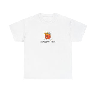 Aperol Spritz Guy Unisex Heavy Cotton Tee