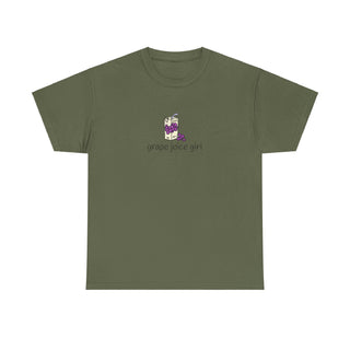 Grape Juice Girl Unisex Heavy Cotton Tee