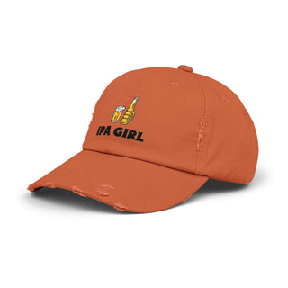 IPA Girl Unisex Distressed Cap