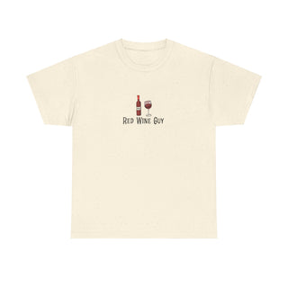 Red Wine Guy Unisex Heavy Cotton Tee