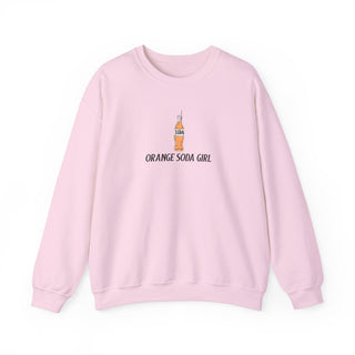 Orange Soda Girl Unisex Heavy Blend™ Crewneck Sweatshirt